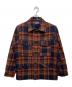 PENDLETON（ペンドルトン）の古着「70s ウールジャケット」｜ネイビー×オレンジ