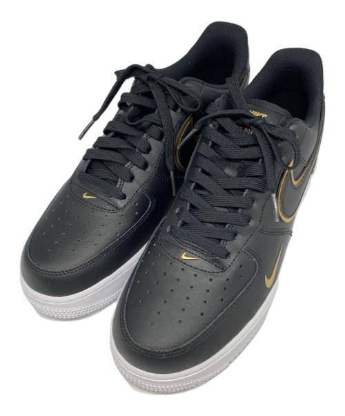 NIKE（ナイキ）NIKE (ナイキ) Air Force 1 Low Double Swooshes ブラック サイズ:27cmの古着・服飾アイテム
