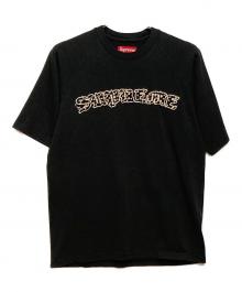 SUPREME（シュプリーム）の古着「Rhinestone Raglan S/S Top」｜ブラック
