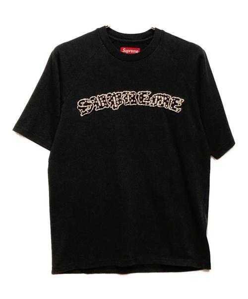 SUPREME（シュプリーム）SUPREME (シュプリーム) Rhinestone Raglan S/S Top ブラック サイズ:Ｓの古着・服飾アイテム