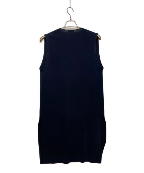 BALLSEY（ボールジィ）BALLSEY (ボールジィ) ミラノリブ ロングジレ ネイビー サイズ:Sの古着・服飾アイテム