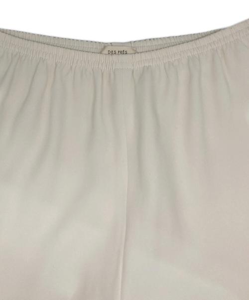 DES PRES（デ プレ）DES PRES (デ プレ) ライトダブルクロス リラックスパンツ ベージュ サイズ:36の古着・服飾アイテム
