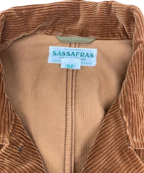 SASSAFRAS（ササフラス）SASSAFRAS (ササフラス) Sprayer Jacket ブラウン サイズ:Ｍの古着・服飾アイテム