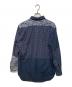 Engineered Garments (エンジニアド ガーメンツ) Combo Short Collar Shirt - Cotton Big Polka Dot Sateen - Navy ネイビー サイズ:S：8000円