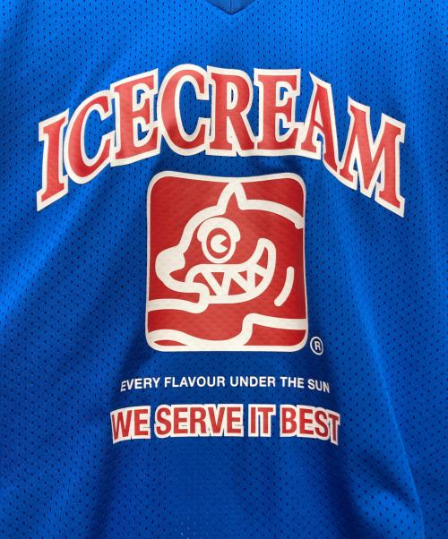 ICE CREAM（アイスクリーム）ICE CREAM (アイスクリーム) Team Hockey Shirt ブルー サイズ:XLの古着・服飾アイテム