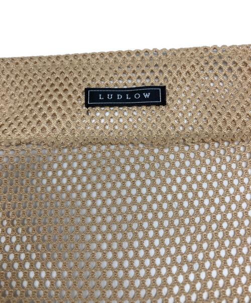 LUDLOW（ラドロー）LUDLOW (ラドロー) メッシュバッグ ブラウン 未使用品の古着・服飾アイテム