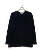 COMME des GARCONS COMME des GARCONSコムデギャルソン コムデギャルソン）の古着「パネルウールニット」｜ブラック
