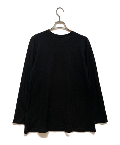 COMME des GARCONS COMME des GARCONS（コムデギャルソン コムデギャルソン）COMME des GARCONS COMME des GARCONS (コムデギャルソン コムデギャルソン) パネルウールニット ブラック サイズ:Mの古着・服飾アイテム