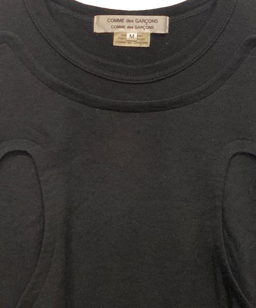 COMME des GARCONS COMME des GARCONS（コムデギャルソン コムデギャルソン）COMME des GARCONS COMME des GARCONS (コムデギャルソン コムデギャルソン) パネルウールニット ブラック サイズ:Mの古着・服飾アイテム