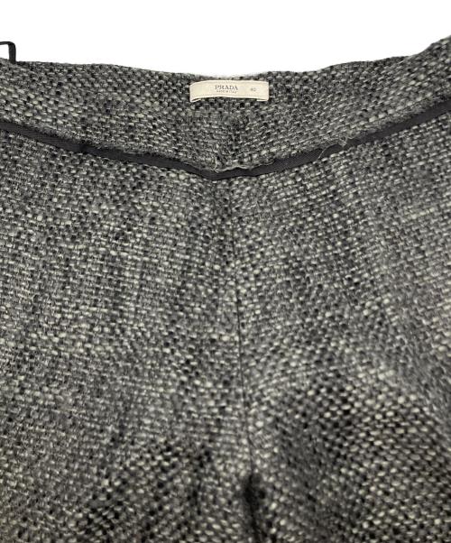 PRADA（プラダ）PRADA (プラダ) ウールショートパンツ ブラック サイズ:40の古着・服飾アイテム