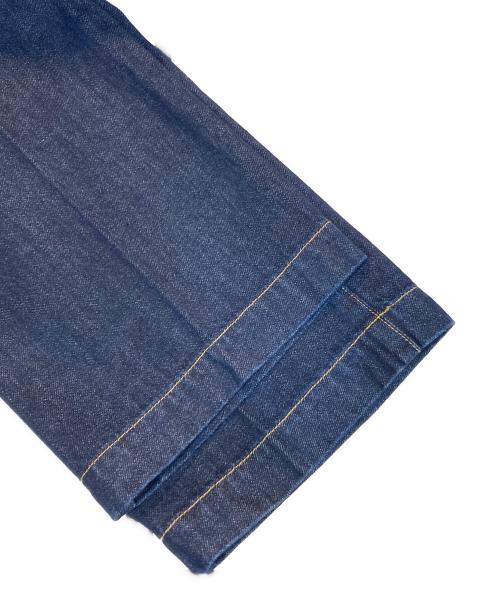 CADUNE（カデュネ）CADUNE (カデュネ) ハートセンタープレスデニム インディゴ サイズ:36の古着・服飾アイテム