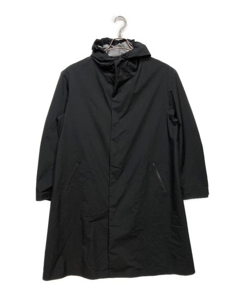 DESCENTE PAUSE（デサントポーズ）DESCENTE PAUSE (デサントポーズ) GORE-TEX FOODED COAT ブラック サイズ:Lの古着・服飾アイテム