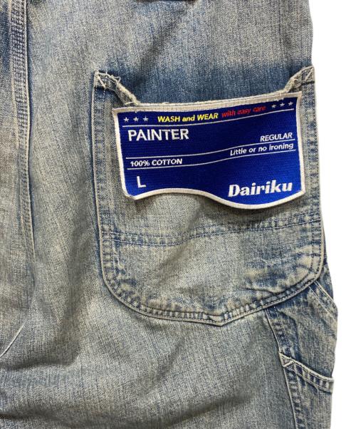 DAIRIKU（ダイリク）DAIRIKU (ダイリク) LEE (リー) Painter Trousers ブルー サイズ:Lの古着・服飾アイテム