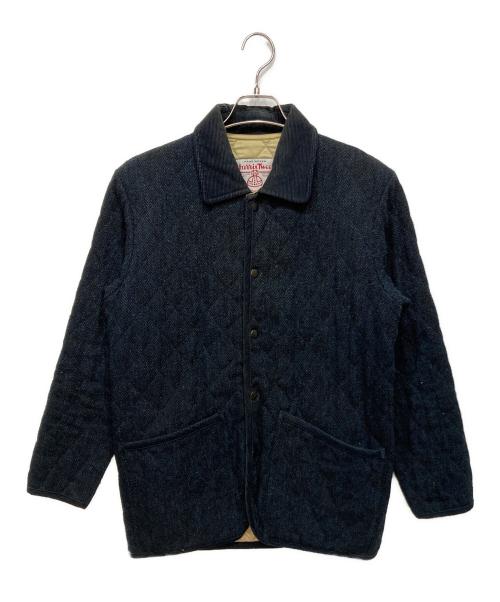 Harris Tweed（ハリスツイード）Harris Tweed (ハリスツイード) ウールジャケット ネイビー サイズ:36の古着・服飾アイテム