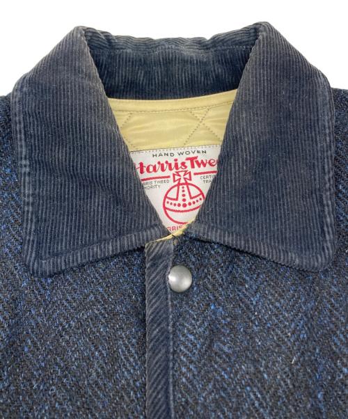 Harris Tweed（ハリスツイード）Harris Tweed (ハリスツイード) ウールジャケット ネイビー サイズ:36の古着・服飾アイテム