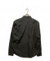 N°21 NUMERO VENTUNO (ヌメロヴェントゥーノ) ロゴパッチ レギュラーシャツ ブラック サイズ:40 未使用品：8000円