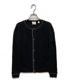 BURBERRY（バーバリー）の古着「カシミヤニットカーディガン」｜ブラック
