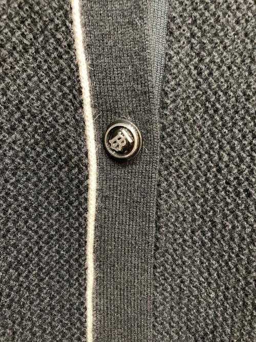 BURBERRY（バーバリー）BURBERRY (バーバリー) カシミヤニットカーディガン ブラック サイズ:164の古着・服飾アイテム