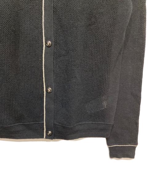 BURBERRY（バーバリー）BURBERRY (バーバリー) カシミヤニットカーディガン ブラック サイズ:164の古着・服飾アイテム