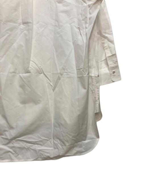 BARBA（バルバ）BARBA (バルバ) 比翼ロング丈シャツ ホワイト サイズ:40 未使用品の古着・服飾アイテム