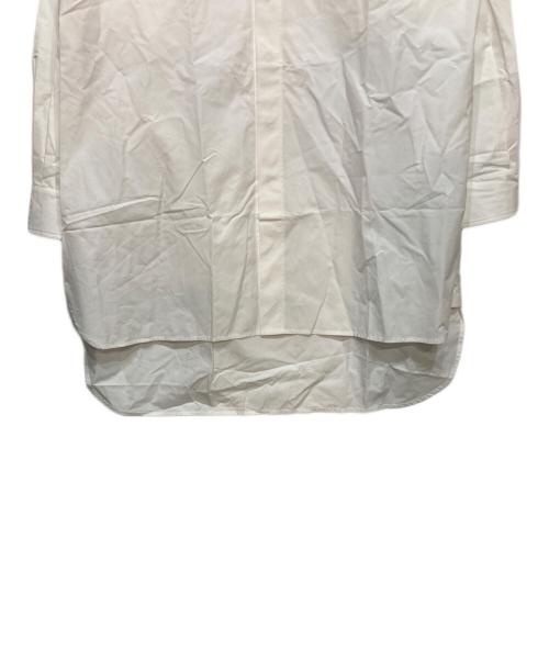 BARBA（バルバ）BARBA (バルバ) 比翼ロング丈シャツ ホワイト サイズ:40 未使用品の古着・服飾アイテム