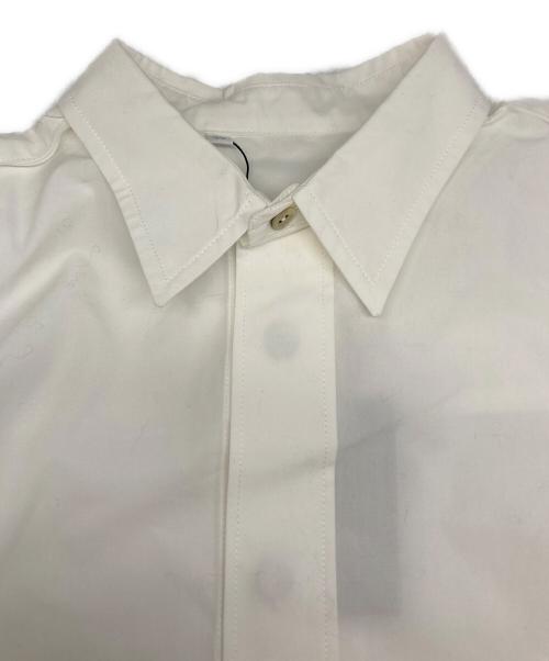 BARBA（バルバ）BARBA (バルバ) 比翼ロング丈シャツ ホワイト サイズ:40 未使用品の古着・服飾アイテム