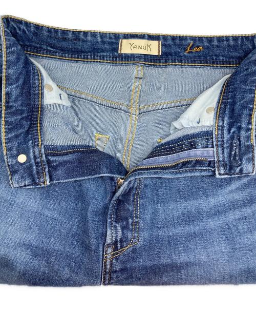 YANUK（ヤヌーク）YANUK (ヤヌーク) Lea ストレートデニムパンツ インディゴ サイズ:W25の古着・服飾アイテム
