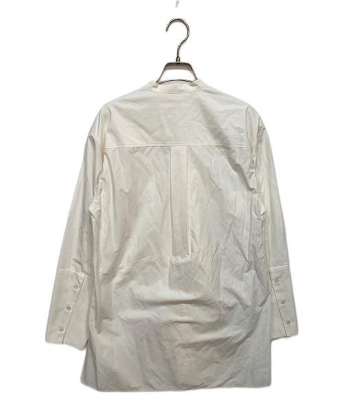 COLUMN（コラム）COLUMN (コラム) プリーツ切替シャツ ホワイト サイズ:38 未使用品の古着・服飾アイテム