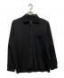 MAISON SPECIAL（メゾンスペシャル）の古着「Omega Rib Prime-Over Long Sleeve Shirt」｜ブラック