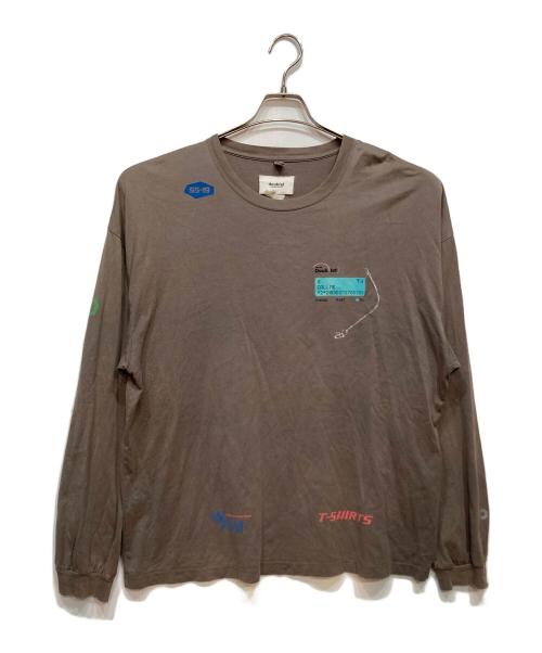 doublet（ダブレット）doublet (ダブレット) WISM (ウィズム) 長袖カットソー グレー サイズ:サイズ詳細参照の古着・服飾アイテム