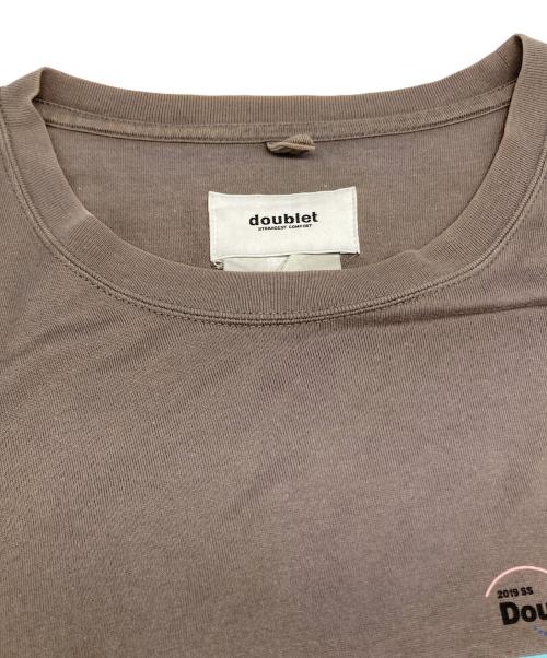 doublet（ダブレット）doublet (ダブレット) WISM (ウィズム) 長袖カットソー グレー サイズ:サイズ詳細参照の古着・服飾アイテム
