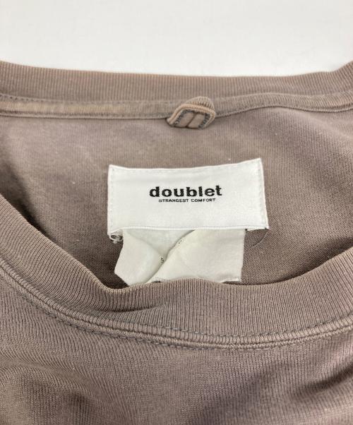 doublet（ダブレット）doublet (ダブレット) WISM (ウィズム) 長袖カットソー グレー サイズ:サイズ詳細参照の古着・服飾アイテム