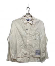 MIHARA YASUHIRO（ミハラヤスヒロ）の古着「Long-Sleeve Oxford Shirt」｜ホワイト