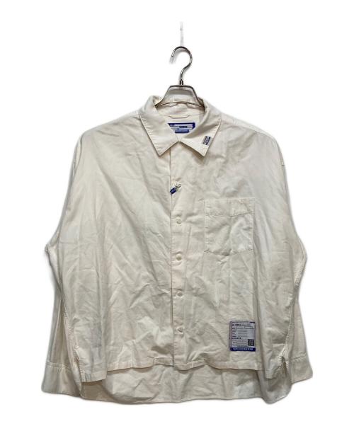 MIHARA YASUHIRO（ミハラヤスヒロ）MIHARA YASUHIRO (ミハラヤスヒロ) Long-Sleeve Oxford Shirt ホワイト サイズ:44の古着・服飾アイテム