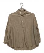 N.HOOLYWOODエヌ ハリウッド）の古着「WIDE SHIRT」｜ベージュ