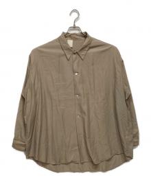 N.HOOLYWOOD（エヌ ハリウッド）の古着「WIDE SHIRT」｜ベージュ