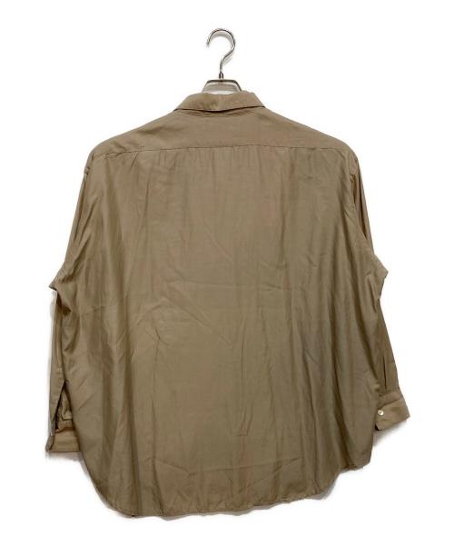 N.HOOLYWOOD（エヌ ハリウッド）N.HOOLYWOOD (エヌ ハリウッド) WIDE SHIRT ベージュ サイズ:38の古着・服飾アイテム
