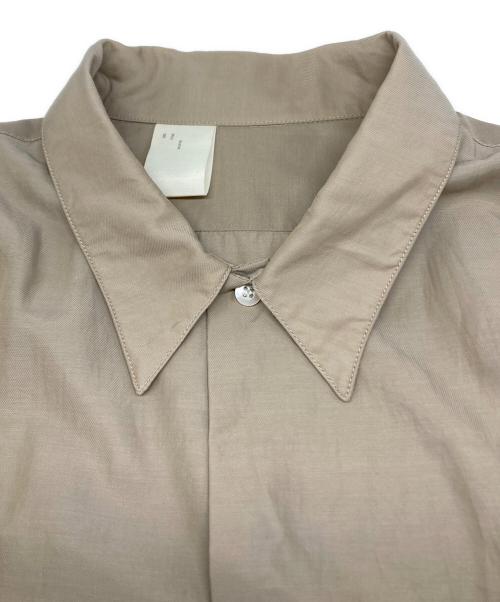 N.HOOLYWOOD（エヌ ハリウッド）N.HOOLYWOOD (エヌ ハリウッド) WIDE SHIRT ベージュ サイズ:38の古着・服飾アイテム