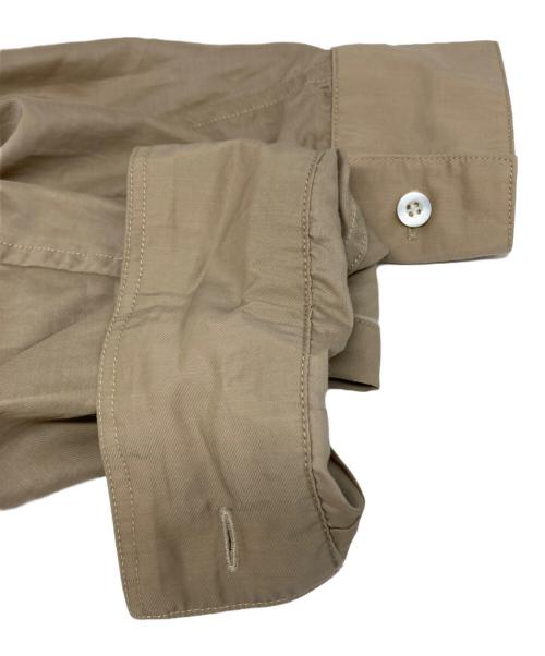 N.HOOLYWOOD（エヌ ハリウッド）N.HOOLYWOOD (エヌ ハリウッド) WIDE SHIRT ベージュ サイズ:38の古着・服飾アイテム