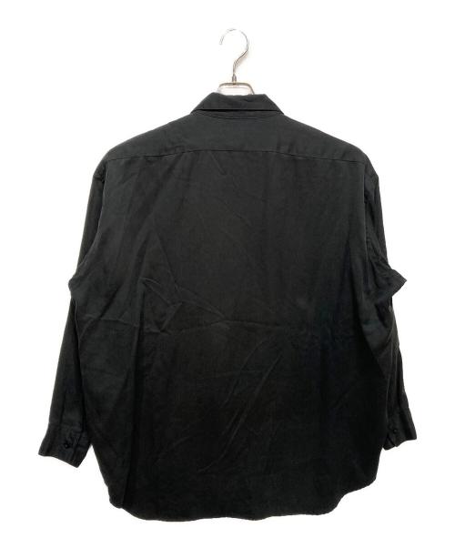 N.HOOLYWOOD（エヌ ハリウッド）N.HOOLYWOOD (エヌ ハリウッド) WIDE SHIRT ブラック サイズ:38の古着・服飾アイテム