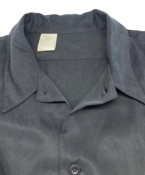 N.HOOLYWOOD（エヌ ハリウッド）N.HOOLYWOOD (エヌ ハリウッド) WIDE SHIRT ブラック サイズ:38の古着・服飾アイテム