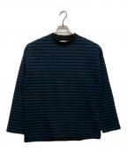 MARKAマーカ）の古着「OVERSIZE TEE L/S ORGANIC COTTON」｜ネイビー