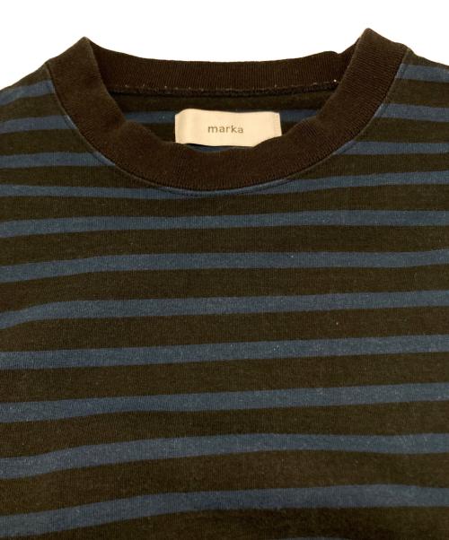 MARKA（マーカ）MARKA (マーカ) OVERSIZE TEE L/S ORGANIC COTTON ネイビー サイズ:2の古着・服飾アイテム