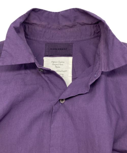 MARKAWARE（マーカウェア）MARKAWARE (マーカウェア) CPO SHIRTS パープル サイズ:1の古着・服飾アイテム