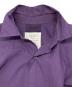 中古・古着 MARKAWARE (マーカウェア) CPO SHIRTS パープル サイズ:1：10000円