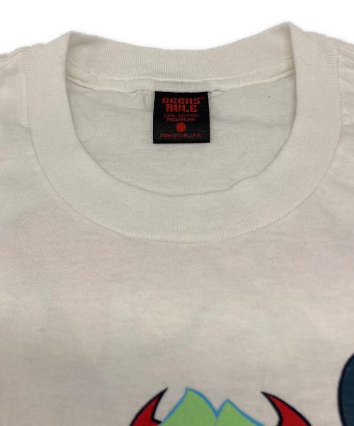 GEEKS RULE（ギークスルール）GEEKS RULE (ギークスルール) Tシャツ ホワイト サイズ:XLの古着・服飾アイテム
