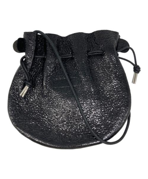 HENDER SCHEME（エンダースキーマ）HENDER SCHEME (エンダースキーマ) Petal Sac Gloss ブラックの古着・服飾アイテム