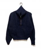 Shinzoneシンゾーン）の古着「DUFFY HALF ZIP KNIT」｜ネイビー