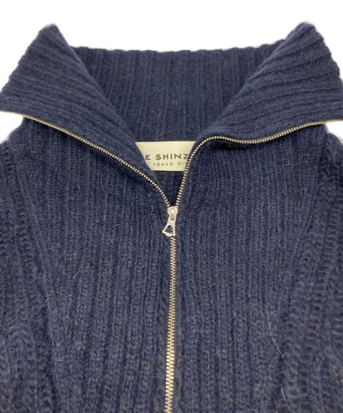 Shinzone（シンゾーン）Shinzone (シンゾーン) DUFFY HALF ZIP KNIT ネイビー サイズ:Ｆ0の古着・服飾アイテム