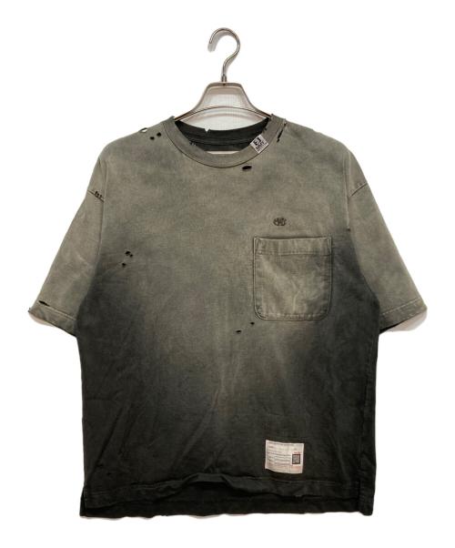 Maison MIHARA YASUHIRO（メゾン ミハラ ヤスヒロ）Maison MIHARA YASUHIRO (メゾン ミハラ ヤスヒロ) Sunfaded Tee グレー サイズ:44の古着・服飾アイテム